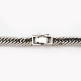 【5khi051】喜平 ブレスレット Pt900 プラチナ 8面 トリプル 18.7cm 20.6g キヘイ【中古】メンズ レディース ユニセックス