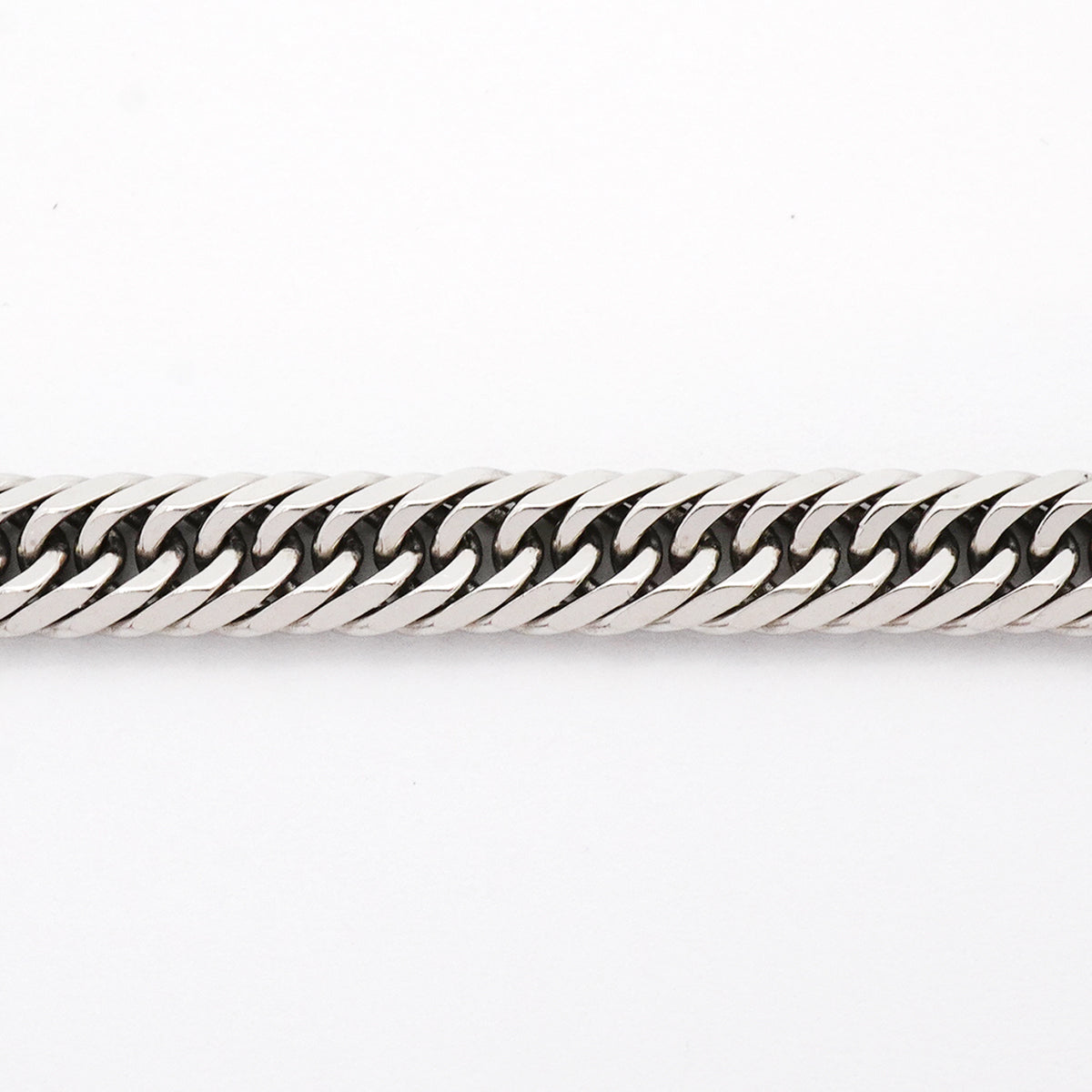 【5khi051】喜平 ブレスレット Pt900 プラチナ 8面 トリプル 18.7cm 20.6g キヘイ【中古】メンズ レディース ユニセックス