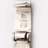 【5khi051】喜平 ブレスレット Pt900 プラチナ 8面 トリプル 18.7cm 20.6g キヘイ【中古】メンズ レディース ユニセックス