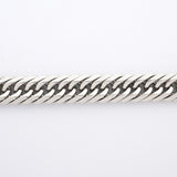 【5khi074】喜平 ブレスレット Pt900 プラチナ 8面 トリプル 18.5cm 31.4g キヘイ【中古】メンズ レディース ユニセックス