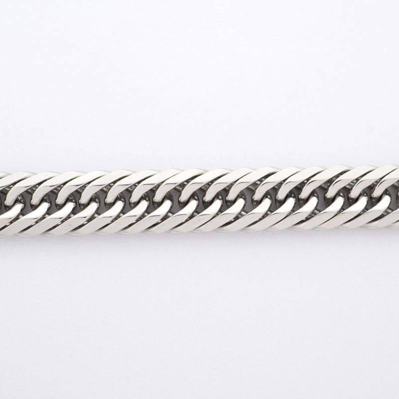 【5khi074】喜平 ブレスレット Pt900 プラチナ 8面 トリプル 18.5cm 31.4g キヘイ【中古】メンズ レディース ユニセックス