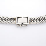 【5khi074】喜平 ブレスレット Pt900 プラチナ 8面 トリプル 18.5cm 31.4g キヘイ【中古】メンズ レディース ユニセックス