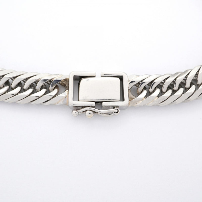 【5khi074】喜平 ブレスレット Pt900 プラチナ 8面 トリプル 18.5cm 31.4g キヘイ【中古】メンズ レディース ユニセックス