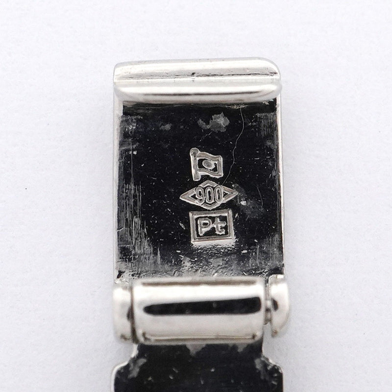 【5khi074】喜平 ブレスレット Pt900 プラチナ 8面 トリプル 18.5cm 31.4g キヘイ【中古】メンズ レディース ユニセックス