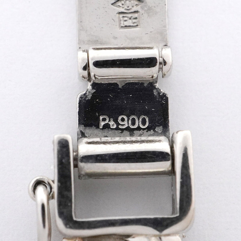 【5khi074】喜平 ブレスレット Pt900 プラチナ 8面 トリプル 18.5cm 31.4g キヘイ【中古】メンズ レディース ユニセックス