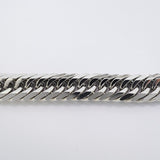 【5khi075】喜平 ブレスレット Pt900 プラチナ 8面 トリプル 20.6cm 30.5g キヘイ【中古】メンズ レディース ユニセックス