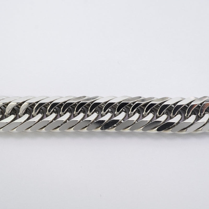 【5khi075】喜平 ブレスレット Pt900 プラチナ 8面 トリプル 20.6cm 30.5g キヘイ【中古】メンズ レディース ユニセックス