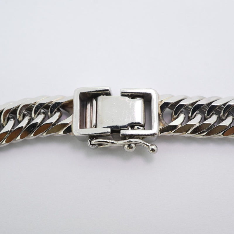 【5khi075】喜平 ブレスレット Pt900 プラチナ 8面 トリプル 20.6cm 30.5g キヘイ【中古】メンズ レディース ユニセックス