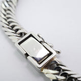 【5khi075】喜平 ブレスレット Pt900 プラチナ 8面 トリプル 20.6cm 30.5g キヘイ【中古】メンズ レディース ユニセックス