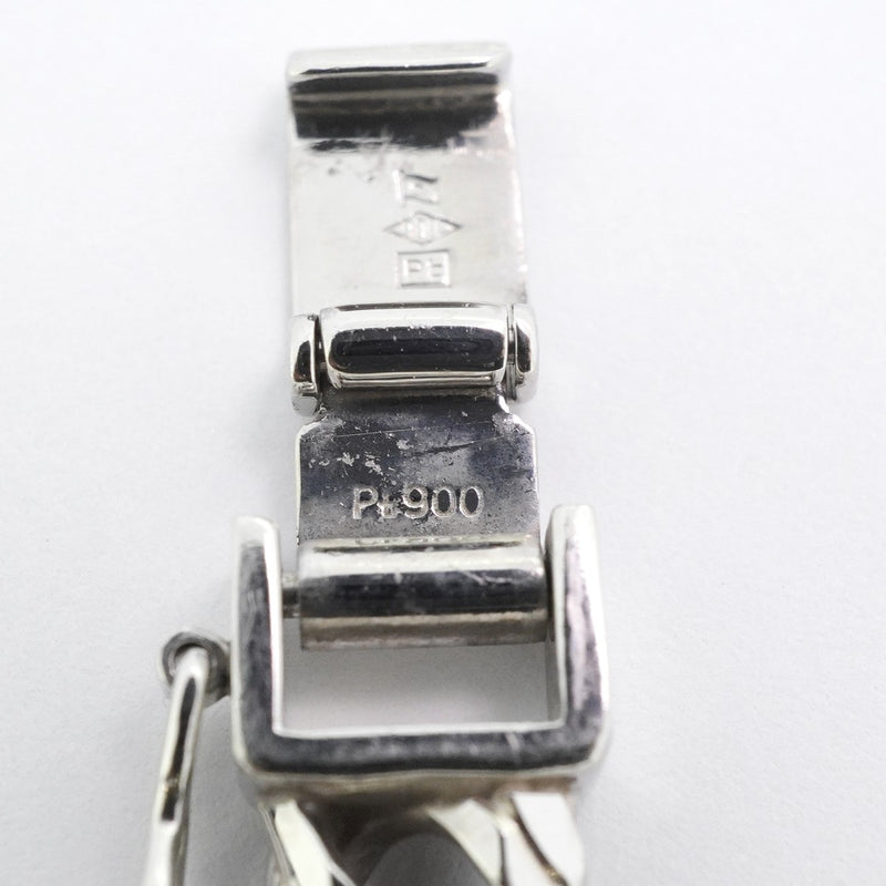 【5khi075】喜平 ブレスレット Pt900 プラチナ 8面 トリプル 20.6cm 30.5g キヘイ【中古】メンズ レディース ユニセックス