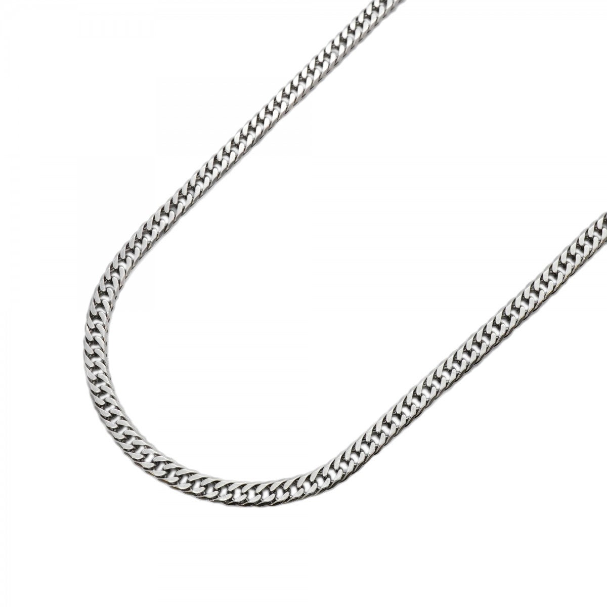 【5khm024】喜平 ネックレス Pt900 プラチナ 6面 ダブル 48.4cm 33.2g キヘイ【中古】メンズ レディース ユニセックス