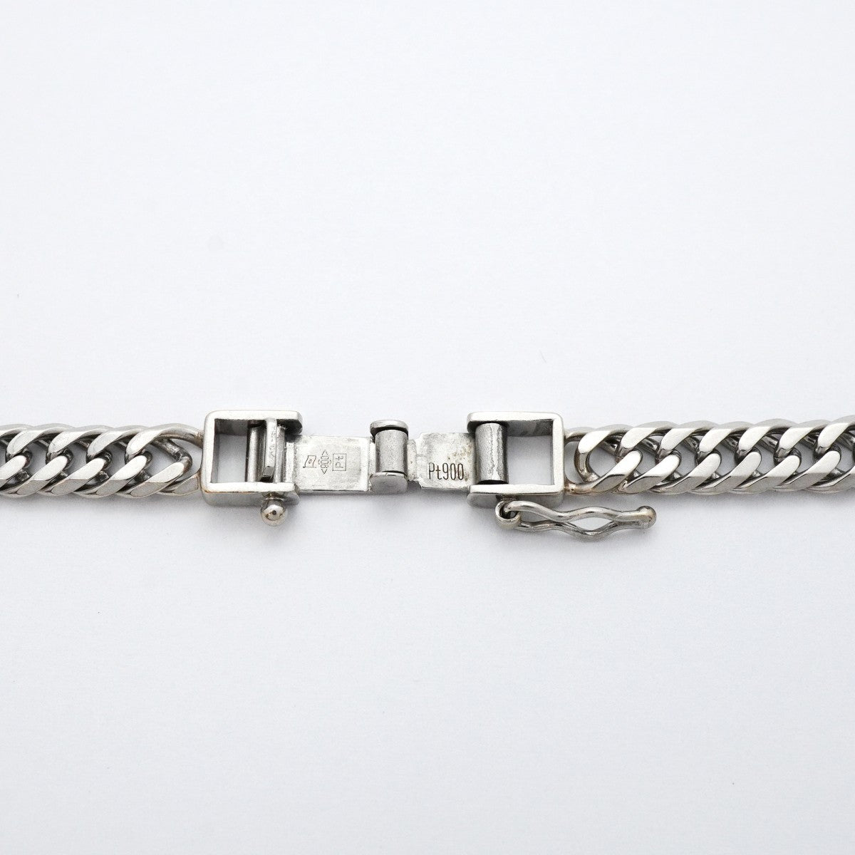 【5khm024】喜平 ネックレス Pt900 プラチナ 6面 ダブル 48.4cm 33.2g キヘイ【中古】メンズ レディース ユニセックス