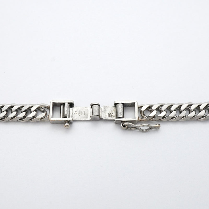 【5khm024】喜平 ネックレス Pt900 プラチナ 6面 ダブル 48.4cm 33.2g キヘイ【中古】メンズ レディース ユニセックス