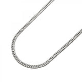 【5khm024】喜平 ネックレス Pt900 プラチナ 6面 ダブル 48.4cm 33.2g キヘイ【中古】メンズ レディース ユニセックス