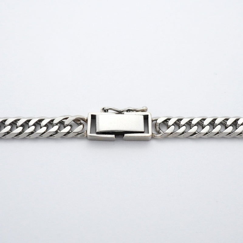 【5khm024】喜平 ネックレス Pt900 プラチナ 6面 ダブル 48.4cm 33.2g キヘイ【中古】メンズ レディース ユニセックス