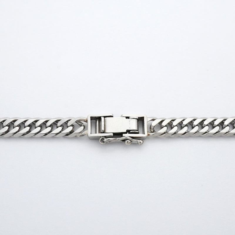 【5khm024】喜平 ネックレス Pt900 プラチナ 6面 ダブル 48.4cm 33.2g キヘイ【中古】メンズ レディース ユニセックス