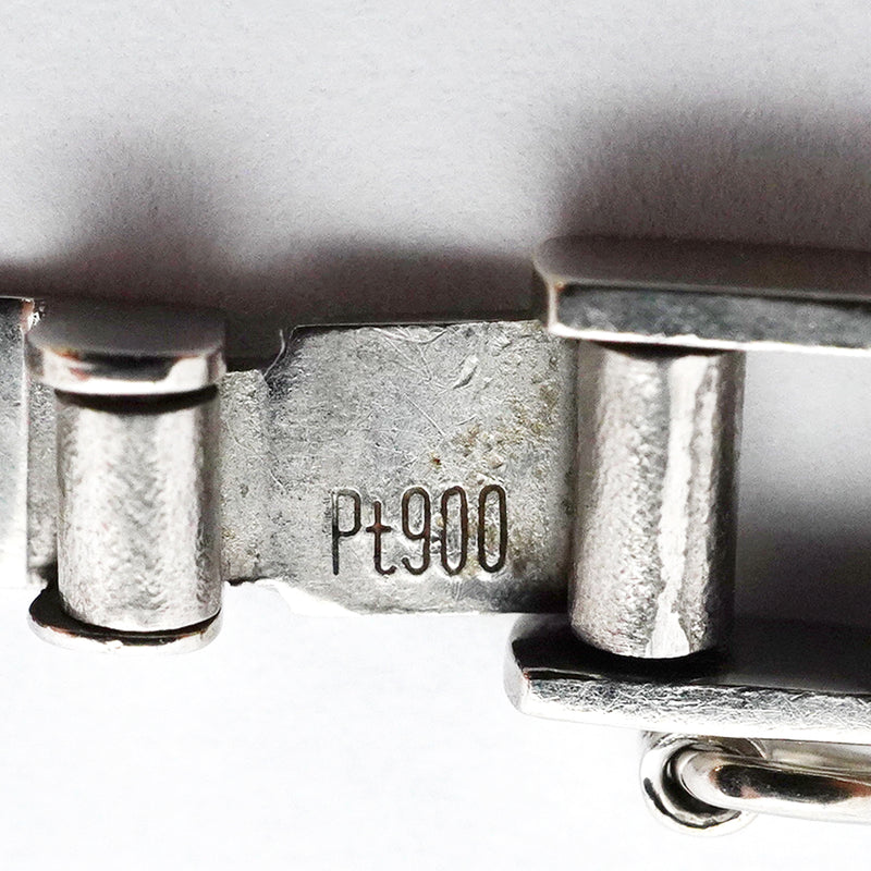 【5khm024】喜平 ネックレス Pt900 プラチナ 6面 ダブル 48.4cm 33.2g キヘイ【中古】メンズ レディース ユニセックス