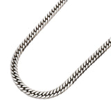 【5khm026】喜平 ネックレス Pt900 プラチナ 6面 ダブル 51cm 125.4g キヘイ【中古】メンズ レディース ユニセックス