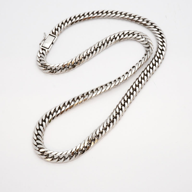 【5khm026】喜平 ネックレス Pt900 プラチナ 6面 ダブル 51cm 125.4g キヘイ【中古】メンズ レディース ユニセックス