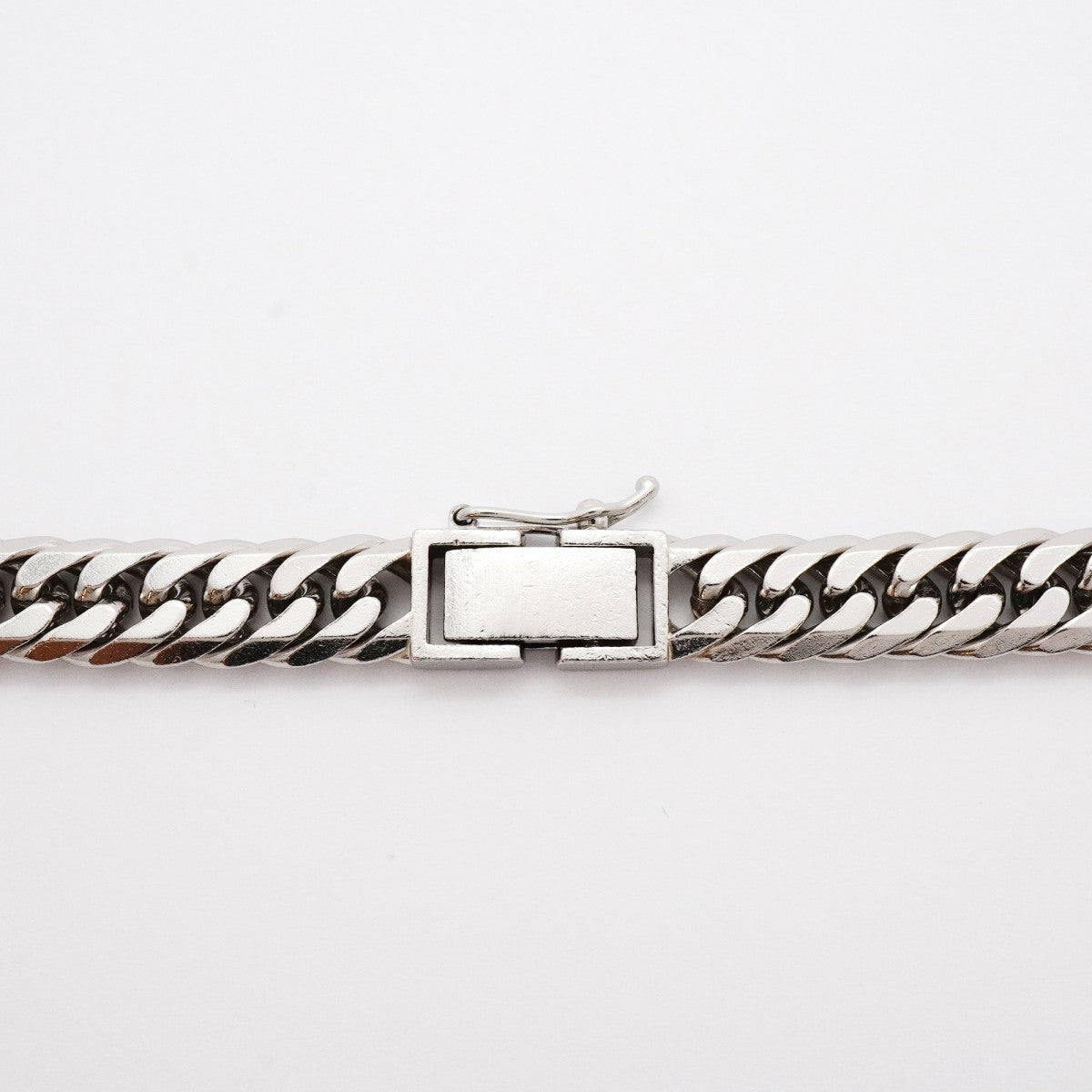 【5khm026】喜平 ネックレス Pt900 プラチナ 6面 ダブル 51cm 125.4g キヘイ【中古】メンズ レディース ユニセックス