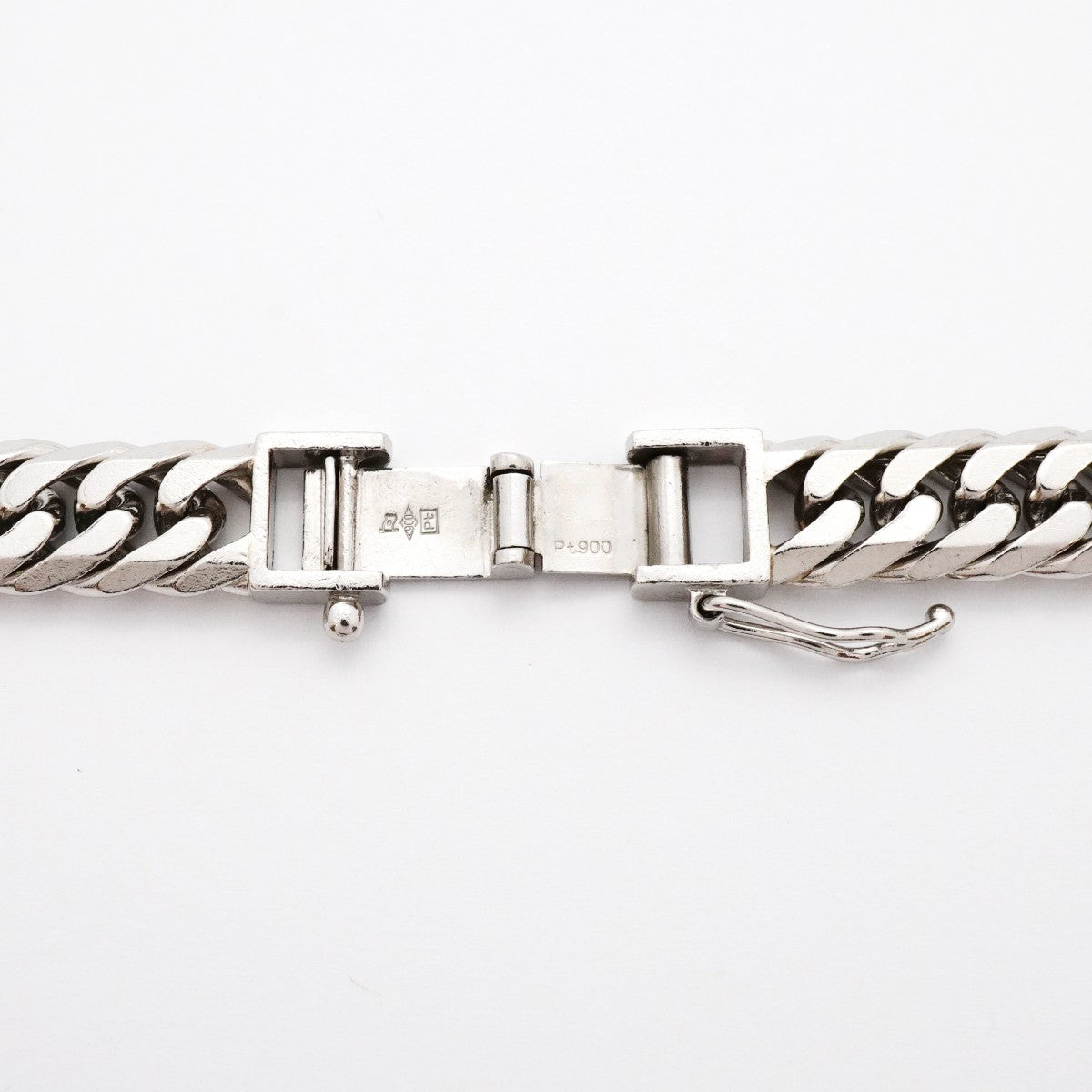 【5khm026】喜平 ネックレス Pt900 プラチナ 6面 ダブル 51cm 125.4g キヘイ【中古】メンズ レディース ユニセックス