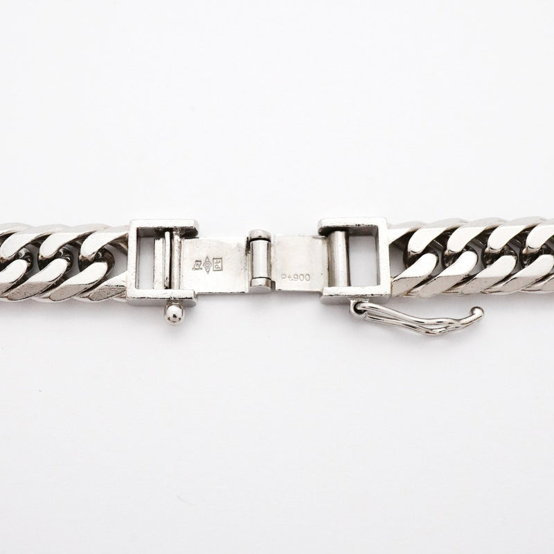 【5khm026】喜平 ネックレス Pt900 プラチナ 6面 ダブル 51cm 125.4g キヘイ【中古】メンズ レディース ユニセックス