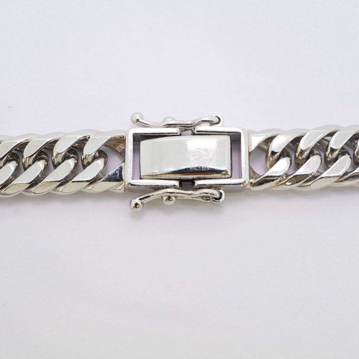 【5khm033】喜平 ネックレス Pt850 プラチナ 6面 ダブル 56cm 113.1g キヘイ【中古】メンズ レディース ユニセックス