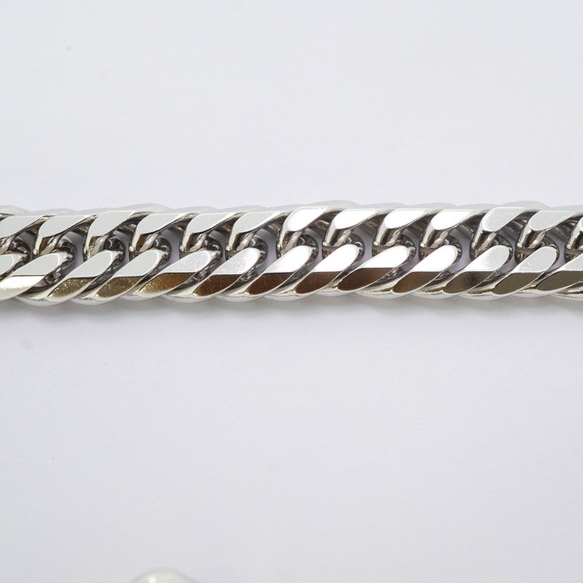 【5khm033】喜平 ネックレス Pt850 プラチナ 6面 ダブル 56cm 113.1g キヘイ【中古】メンズ レディース ユニセックス