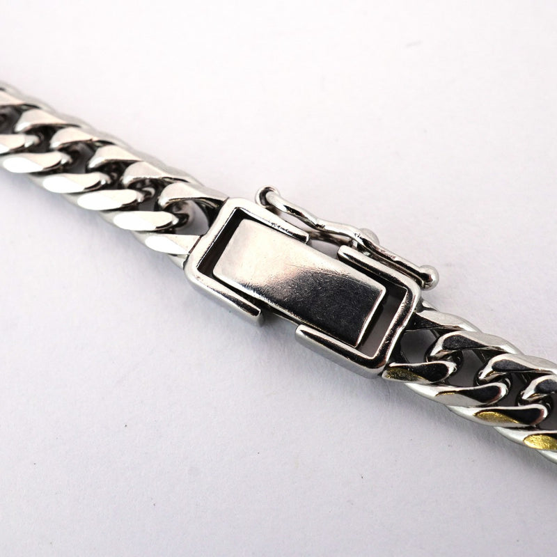 5khm039】喜平 ネックレス Pt850 プラチナ 6面 ダブル 52.3cm