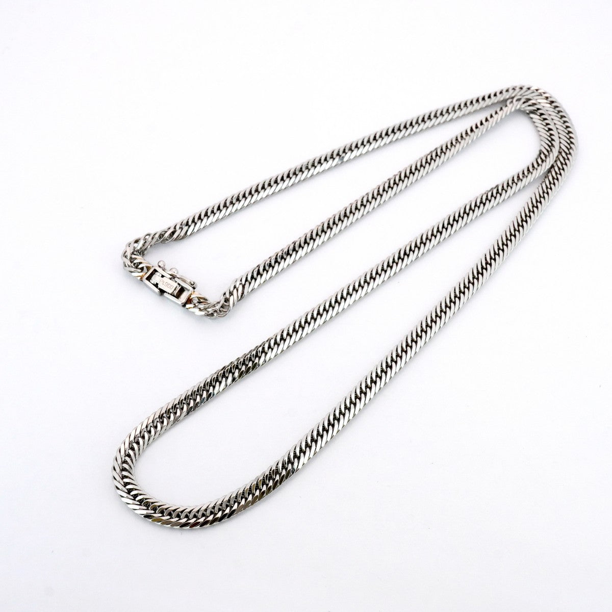 【5khm041】喜平 ネックレス Pt900 プラチナ 8面 トリプル 50cm 30.6g キヘイ【中古】メンズ レディース ユニセックス