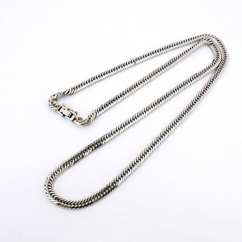 【5khm041】喜平 ネックレス Pt900 プラチナ 8面 トリプル 50cm 30.6g キヘイ【中古】メンズ レディース ユニセックス