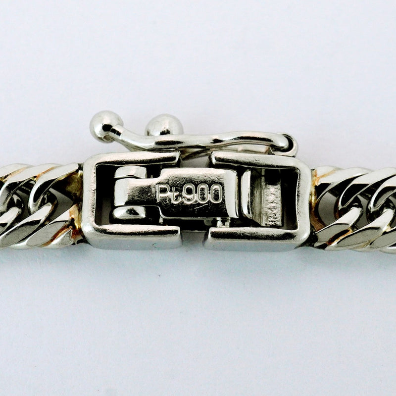 【5khm041】喜平 ネックレス Pt900 プラチナ 8面 トリプル 50cm 30.6g キヘイ【中古】メンズ レディース ユニセックス