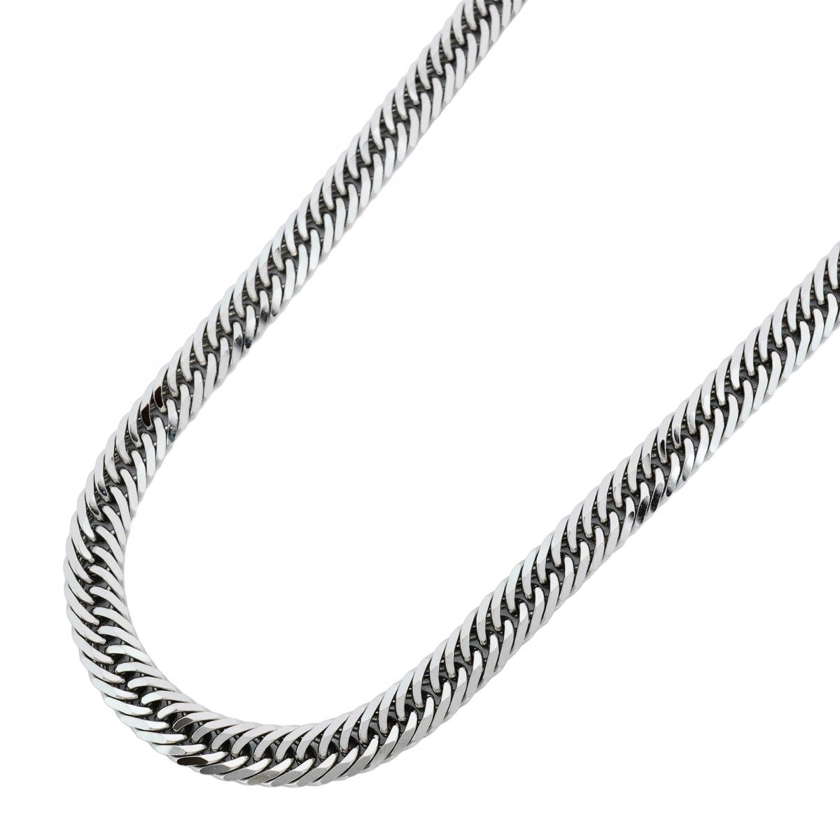 【5khm043】喜平 ネックレス Pt900 プラチナ 8面 トリプル 55.4cm 55.7g キヘイ【中古】メンズ レディース ユニセックス