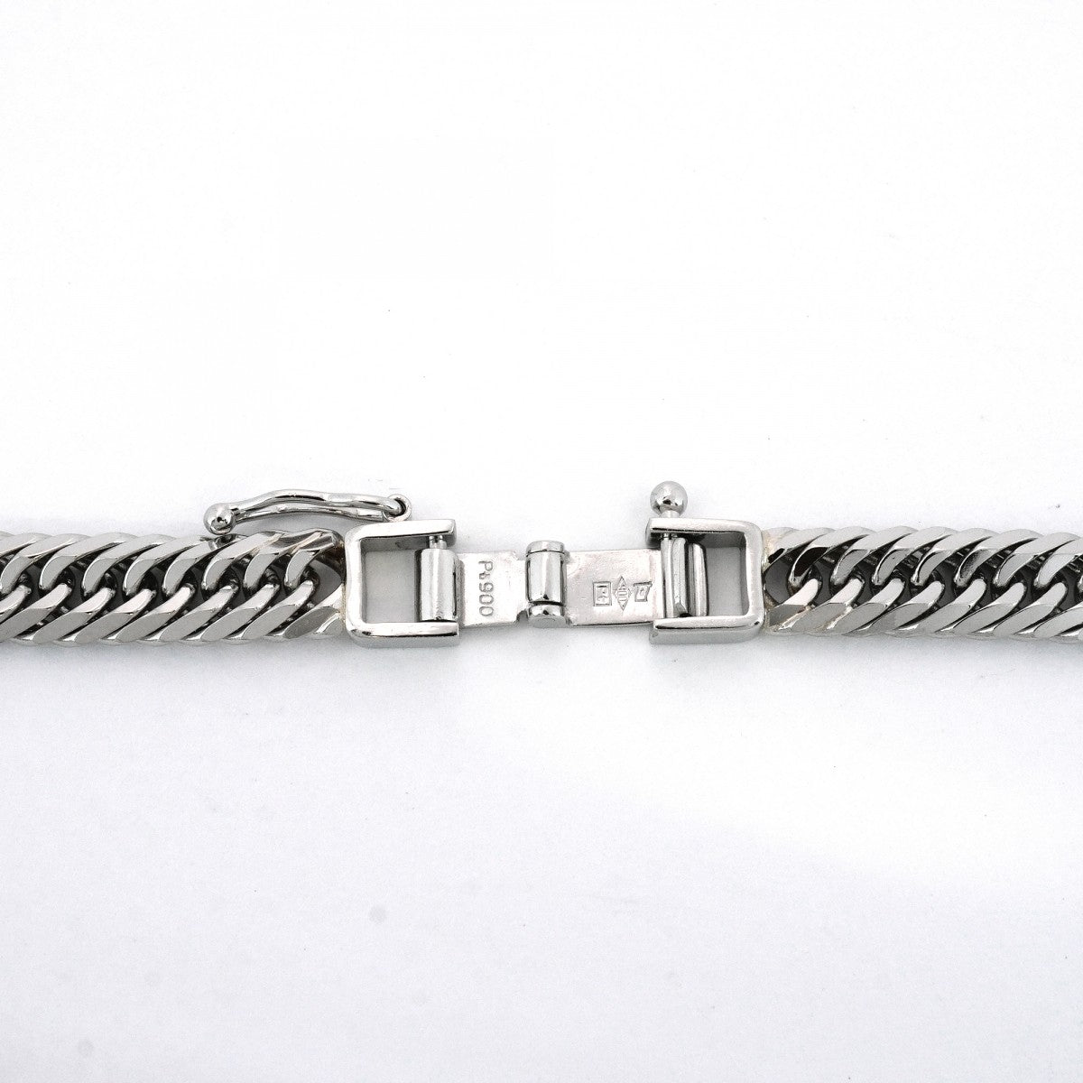 【5khm043】喜平 ネックレス Pt900 プラチナ 8面 トリプル 55.4cm 55.7g キヘイ【中古】メンズ レディース ユニセックス