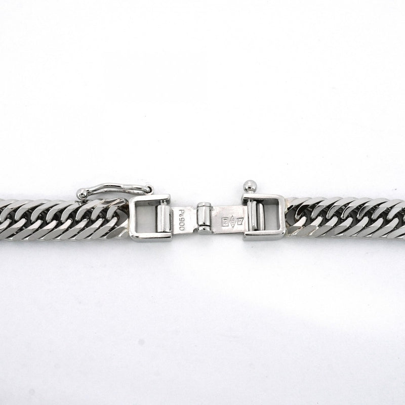 【5khm043】喜平 ネックレス Pt900 プラチナ 8面 トリプル 55.4cm 55.7g キヘイ【中古】メンズ レディース ユニセックス