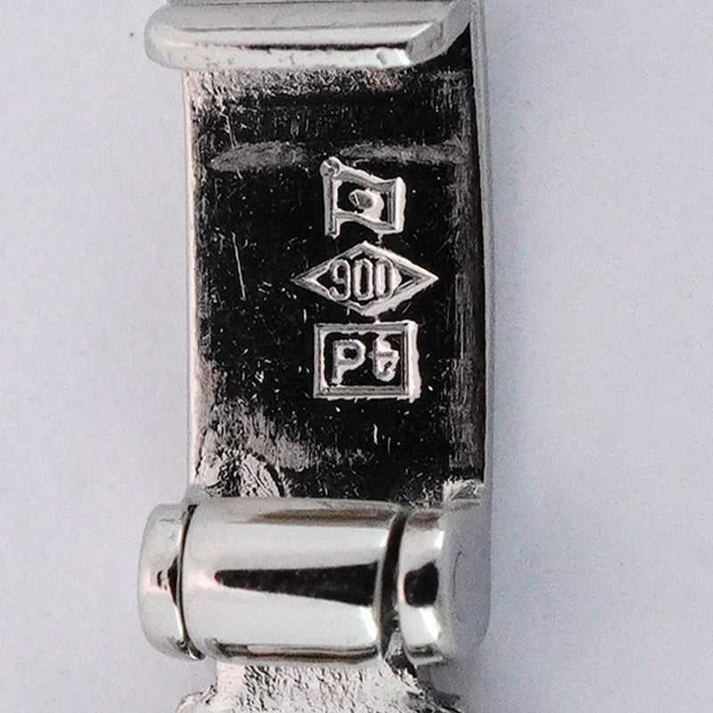 【5khm043】喜平 ネックレス Pt900 プラチナ 8面 トリプル 55.4cm 55.7g キヘイ【中古】メンズ レディース ユニセックス