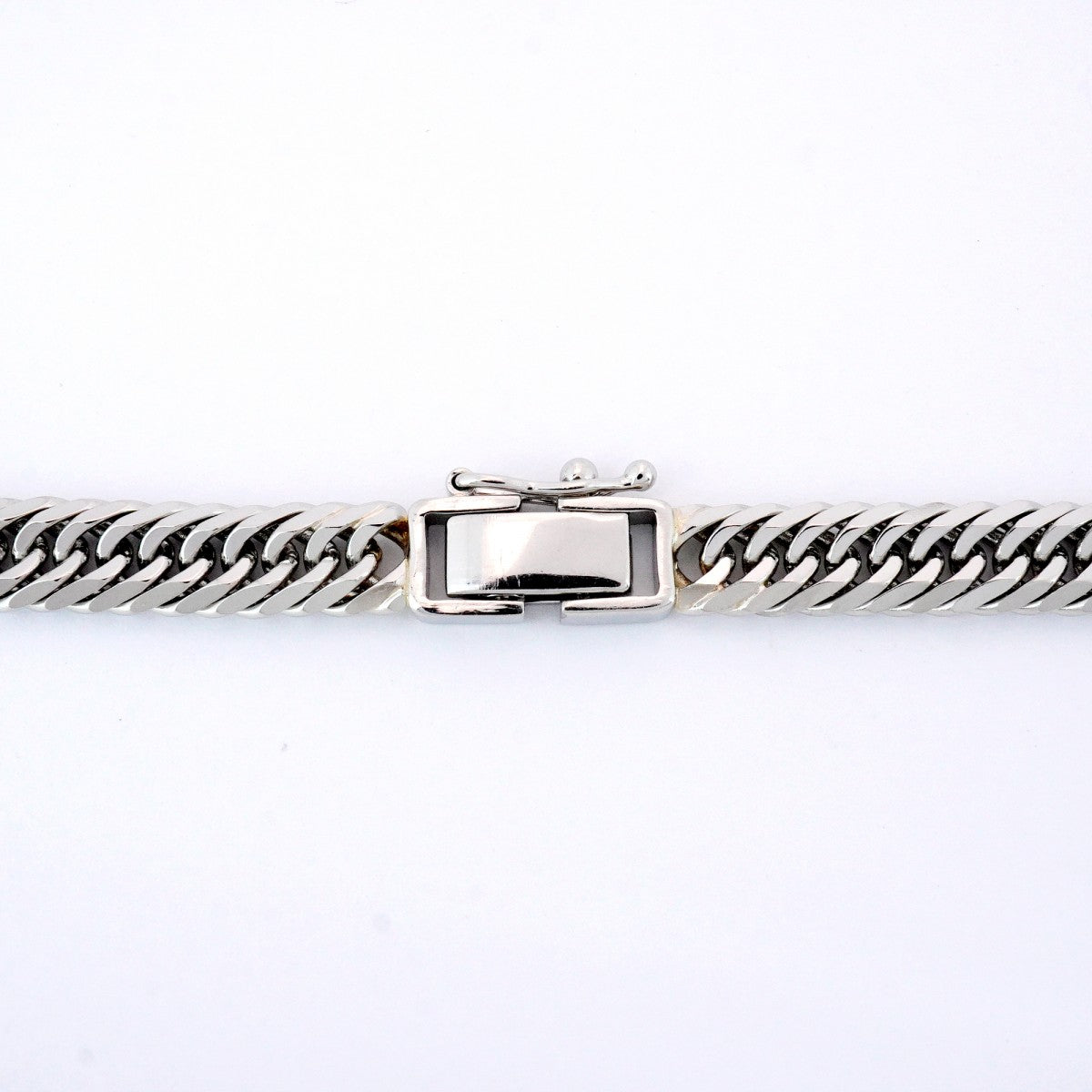 【5khm043】喜平 ネックレス Pt900 プラチナ 8面 トリプル 55.4cm 55.7g キヘイ【中古】メンズ レディース ユニセックス