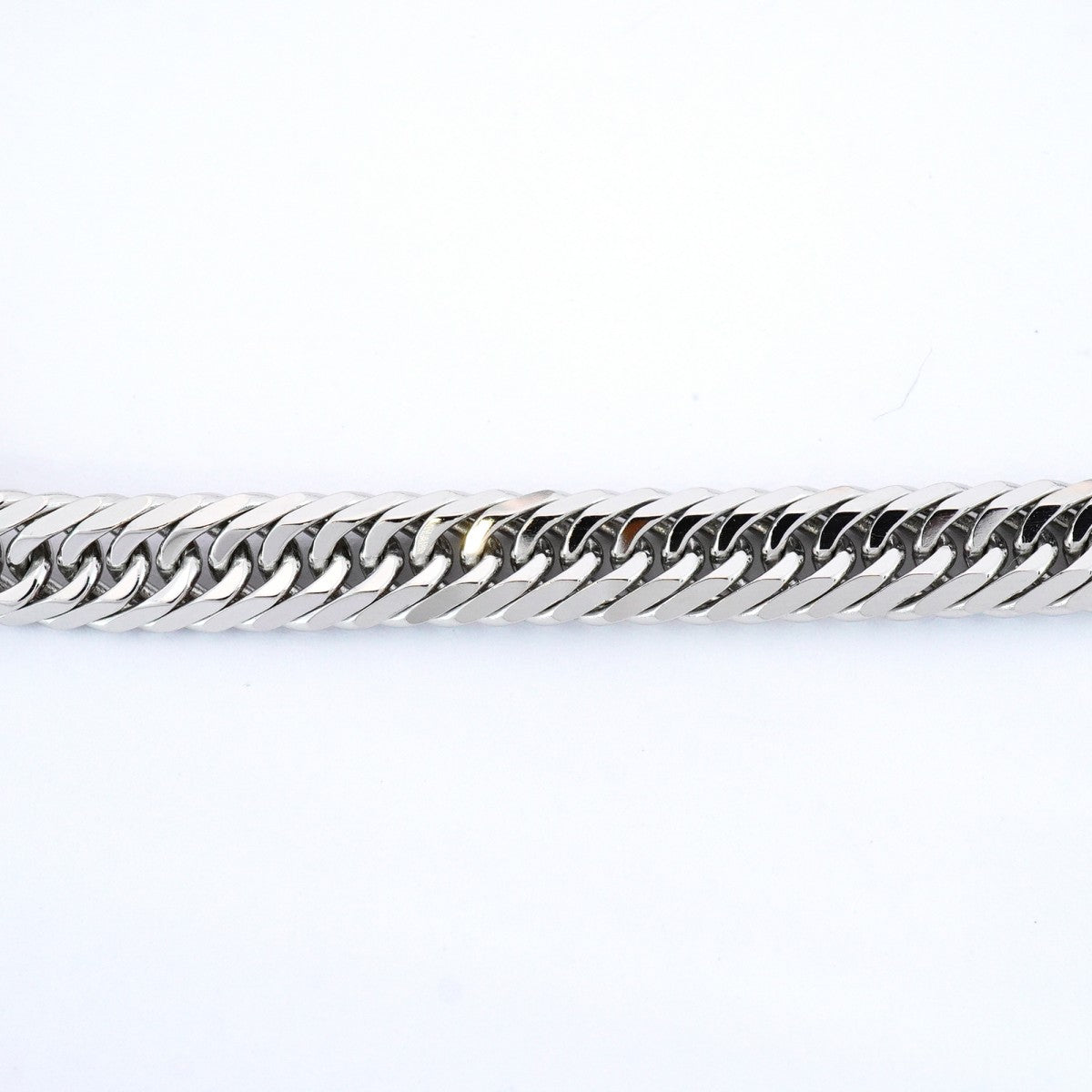 【5khm044】喜平 ブレスレット Pt900 プラチナ 8面 トリプル 20.5cm 20.8g キヘイ【中古】メンズ レディース ユニセックス