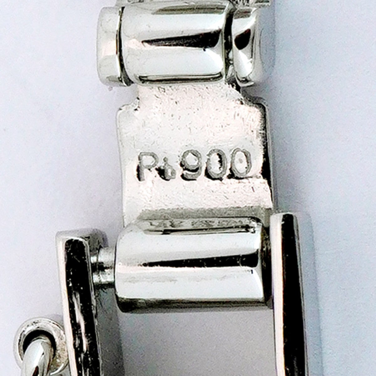 【5khm044】喜平 ブレスレット Pt900 プラチナ 8面 トリプル 20.5cm 20.8g キヘイ【中古】メンズ レディース ユニセックス