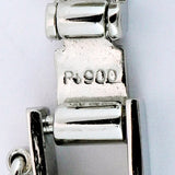 【5khm044】喜平 ブレスレット Pt900 プラチナ 8面 トリプル 20.5cm 20.8g キヘイ【中古】メンズ レディース ユニセックス