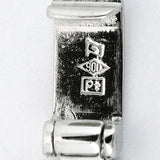 【5khm044】喜平 ブレスレット Pt900 プラチナ 8面 トリプル 20.5cm 20.8g キヘイ【中古】メンズ レディース ユニセックス