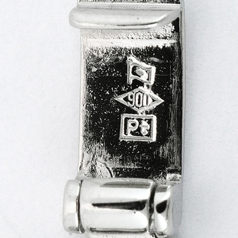 【5khm044】喜平 ブレスレット Pt900 プラチナ 8面 トリプル 20.5cm 20.8g キヘイ【中古】メンズ レディース ユニセックス