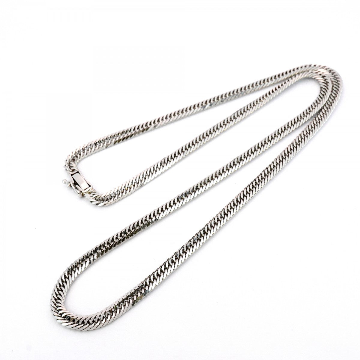 【5khm053】喜平 ネックレス Pt900 プラチナ 8面 トリプル 50.2cm 30.9g キヘイ【中古】メンズ レディース ユニセックス