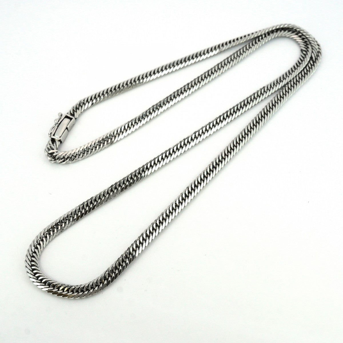 【5khm059】喜平 ネックレス Pt900 プラチナ 8面 トリプル 50.4cm 30.7g キヘイ【中古】メンズ レディース ユニセックス