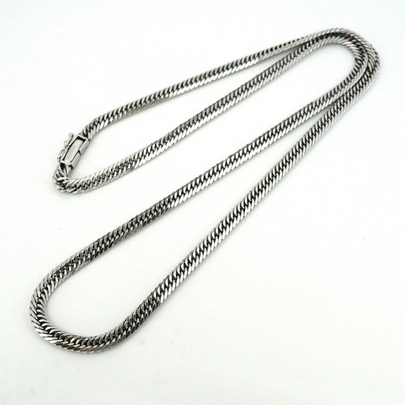 【5khm059】喜平 ネックレス Pt900 プラチナ 8面 トリプル 50.4cm 30.7g キヘイ【中古】メンズ レディース ユニセックス