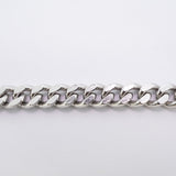 【5kho048】喜平 ネックレス Pt850 プラチナ 2面 シングル 52.7cm 50.1g キヘイ【中古】メンズ レディース ユニセックス