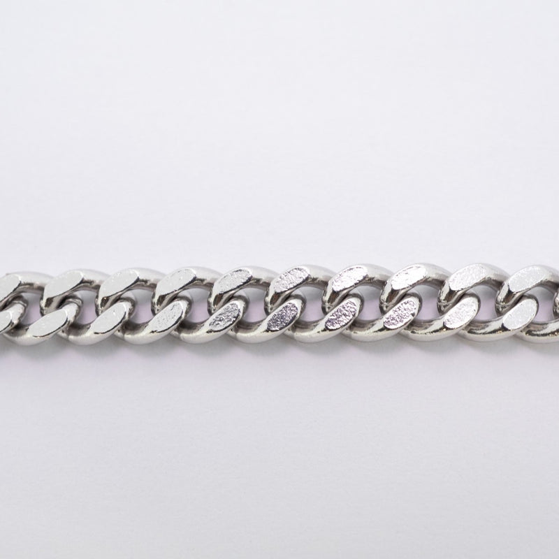 【5kho048】喜平 ネックレス Pt850 プラチナ 2面 シングル 52.7cm 50.1g キヘイ【中古】メンズ レディース ユニセックス