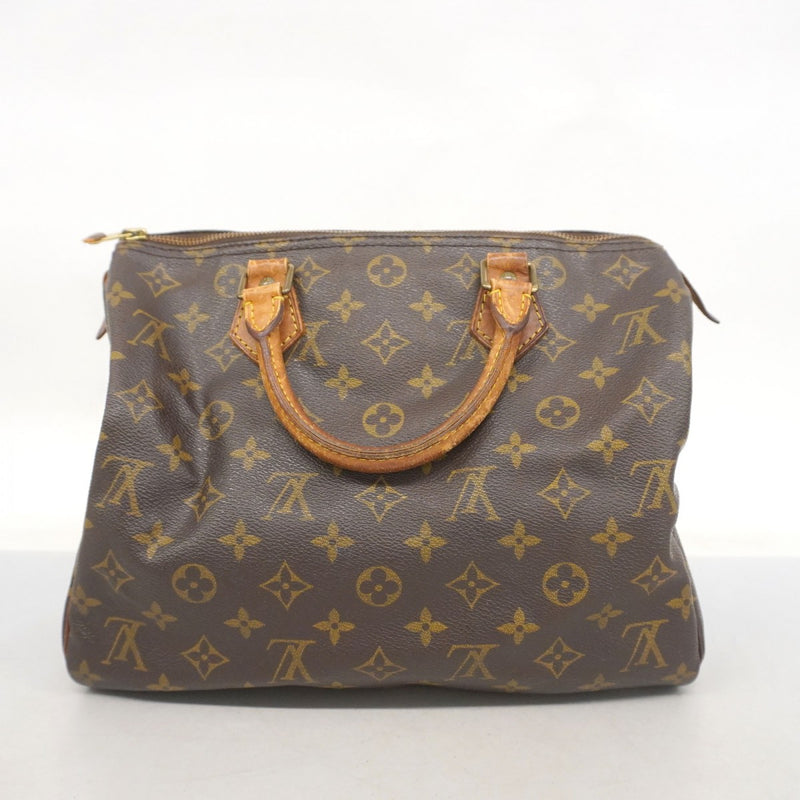 LOUIS VUITTON ハンドバッグ モノグラム スピーディ30 ブラウン ルイヴィトン スピーディ 30 モノグラム ハンドバッグ ブラウン