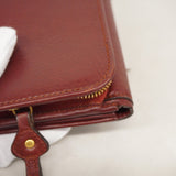 ★在庫処分★SALE【5ma0331-h】サルヴァトーレフェラガモ 長財布 ガンチーニ レザー ブラウン ゴールド金具【中古】レディース