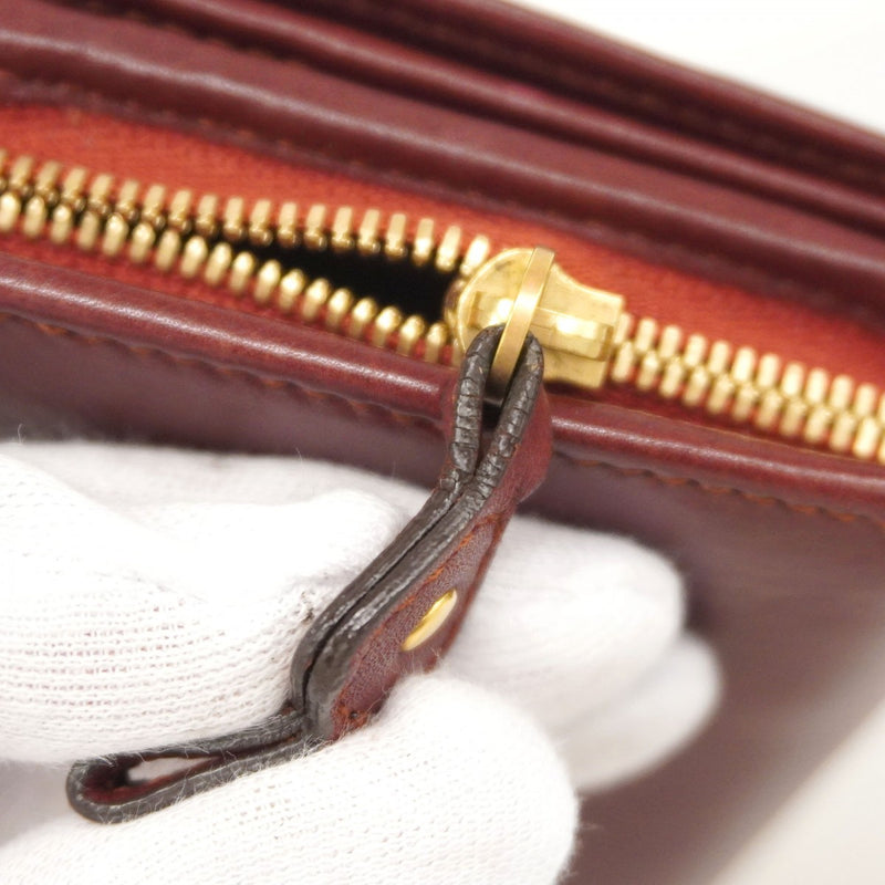 ★在庫処分★SALE【5ma0331-h】サルヴァトーレフェラガモ 長財布 ガンチーニ レザー ブラウン ゴールド金具【中古】レディース